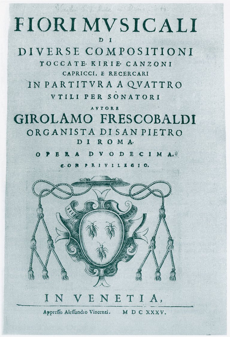 Fiori Musicali Girolamo Frescobaldi