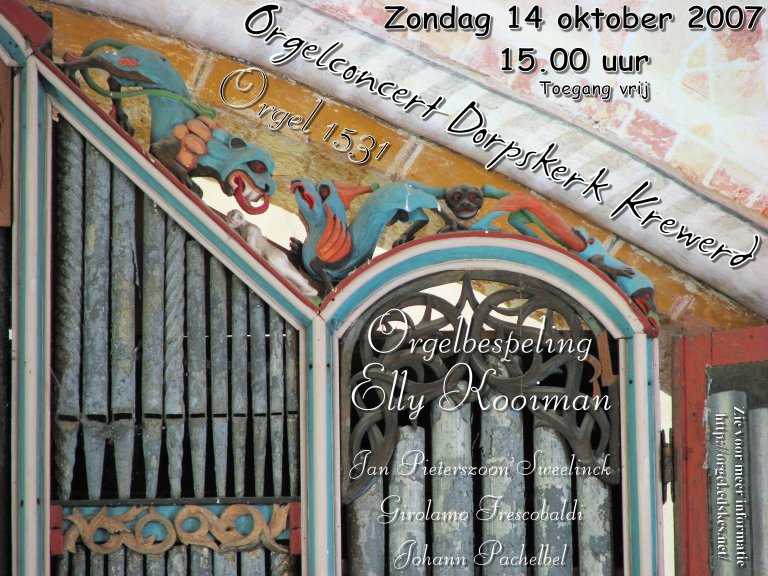 Poster Krewerd 14 oktober 2007