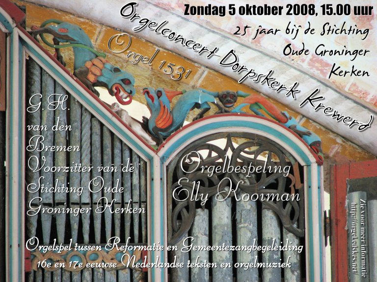 Poster Krewerd 5 oktober 2008