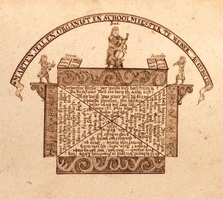 Marten Jellen 1765 Choral=Buch