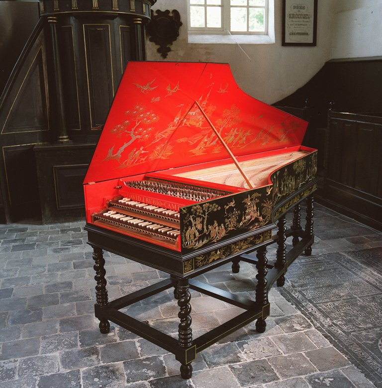 David J. Rubio Kopie Frans clavecimbel Vaudry 1681