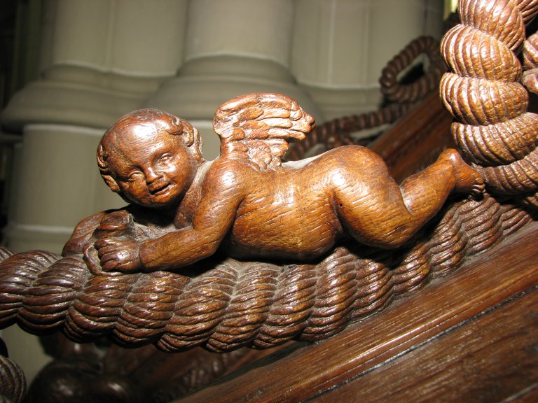 Preekstoel Trapleuning