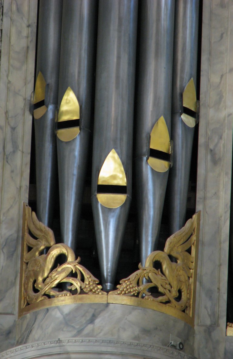 Hoofdorgel Voet zuider pedaaltoren