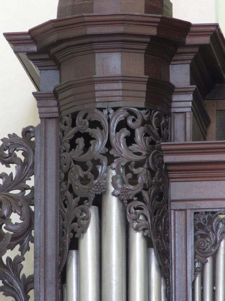 Der Aa-kerk Groningen Pedaal Blinderingssnijwerk zuider toren