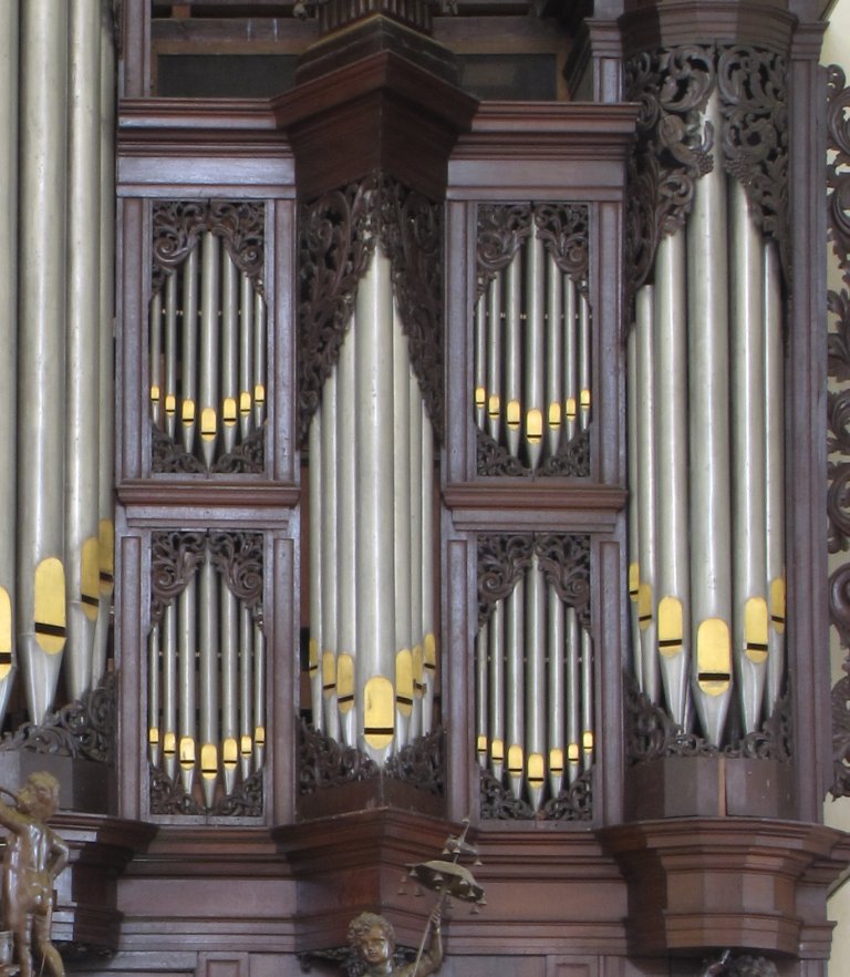 Der Aa-kerk Groningen Hoofdkast frontpijpen