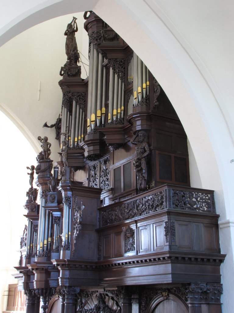 Schnitgerorgel vanaf de hoge bank