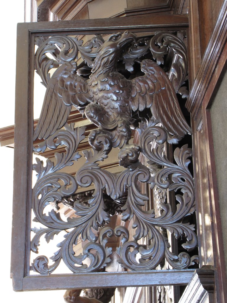 Der Aa-kerk Groningen BW deur met adelaar geopend