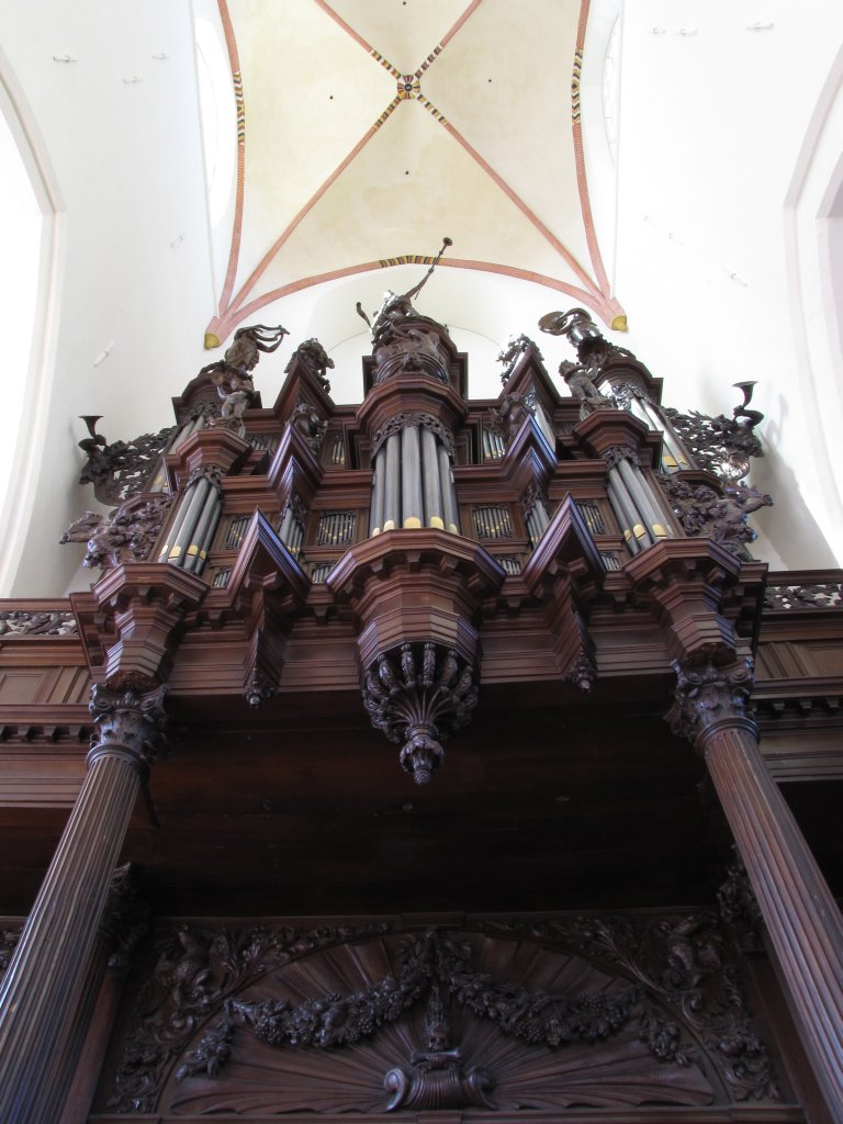 Der Aa-kerk Groningen Schnitgerorgel van onderen