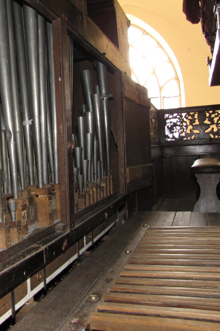 Der Aa-kerk Groningen Rugpositief kast geopend