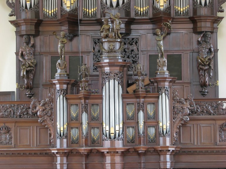 Der Aa-kerk Groningen Rugpositief