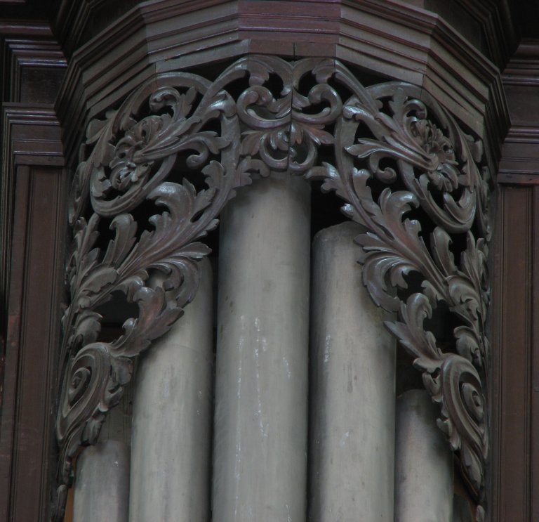 Der Aa-kerk Groningen HW blinderingssnijwerk