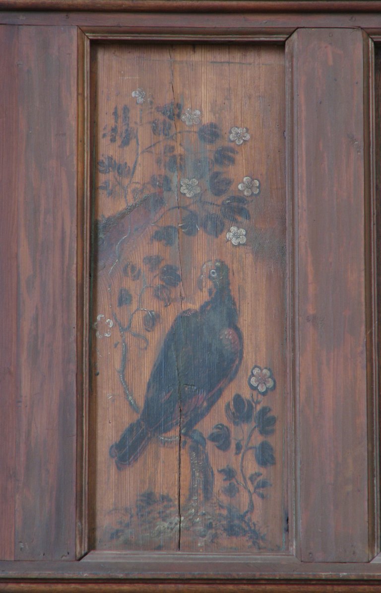 Der Aa-kerk Groningen Balustade vogel