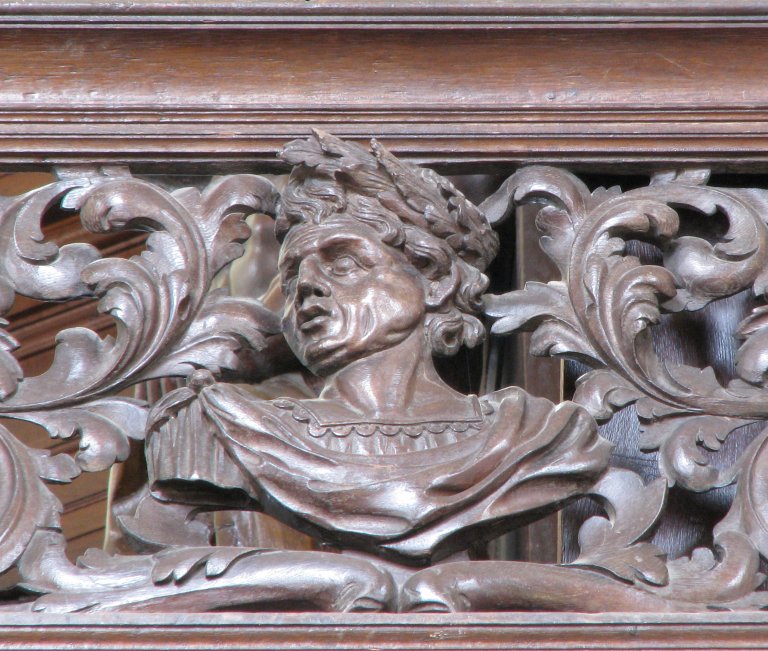 Der Aa-kerk Groningen Balustrade noordzijde detail