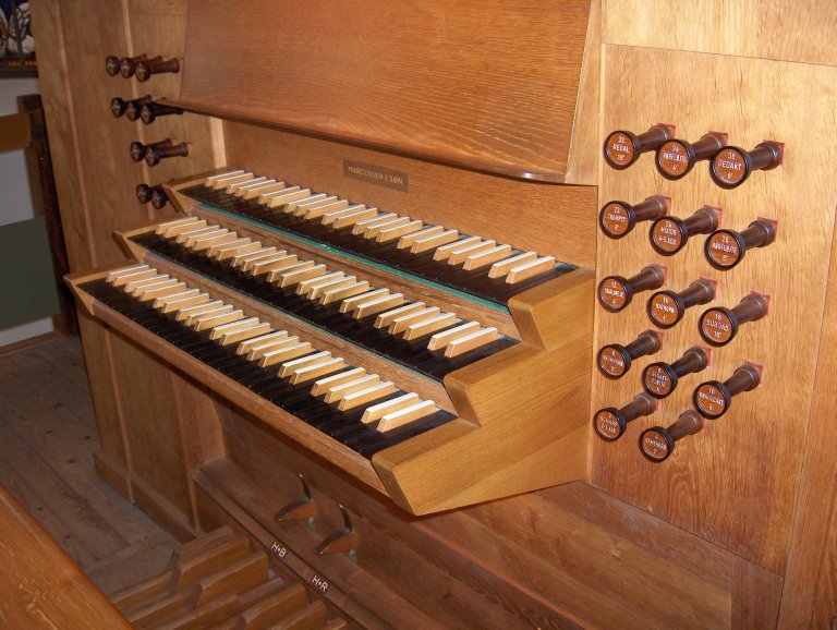 Doopsgezinde Kerk Groningen Marcussenorgel 1961 Manualen