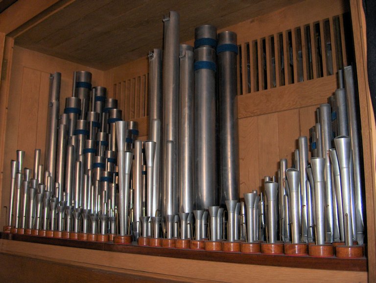 Doopsgezinde Kerk Groningen Marcussenorgel 1961 Pijpwerk Borstwerk