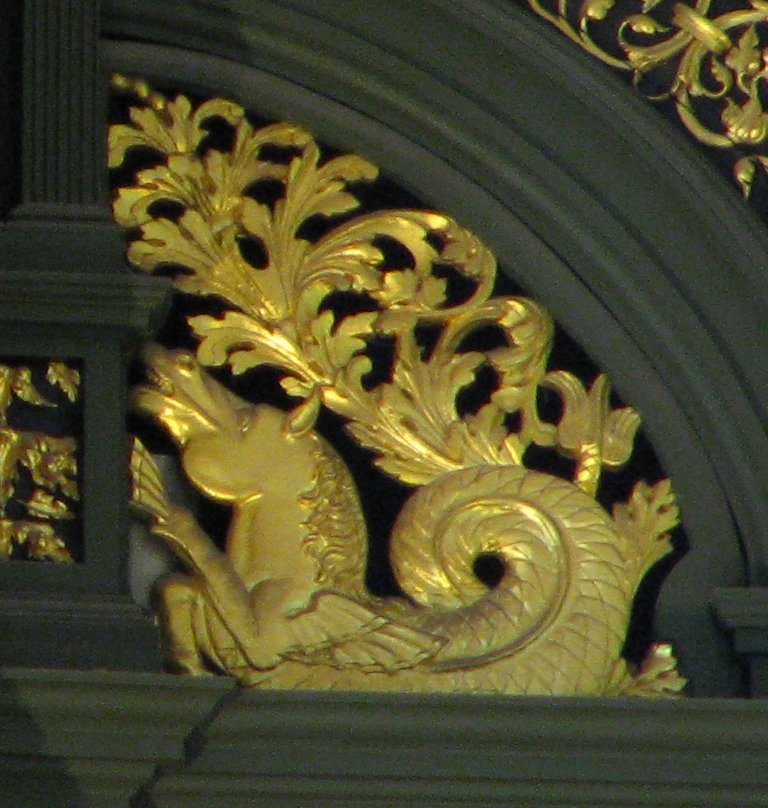 Martinikerk Groningen Detail bekroning