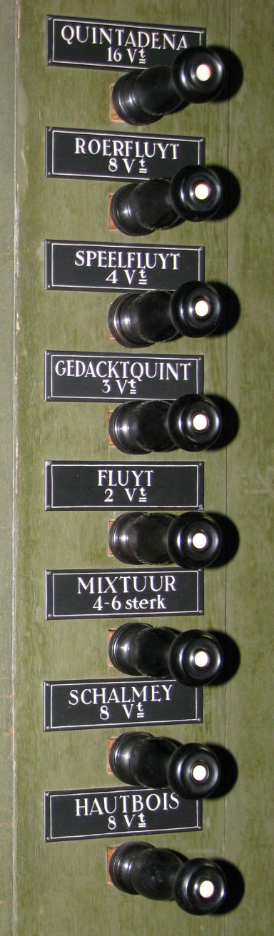 Martinikerk Groningen Registers Rugpositief rechts 