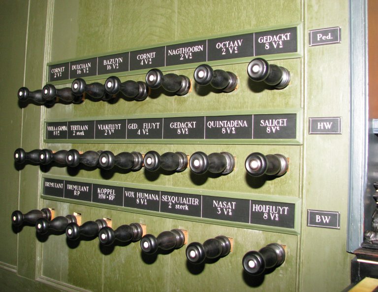 Martinikerk Groningen Registers links