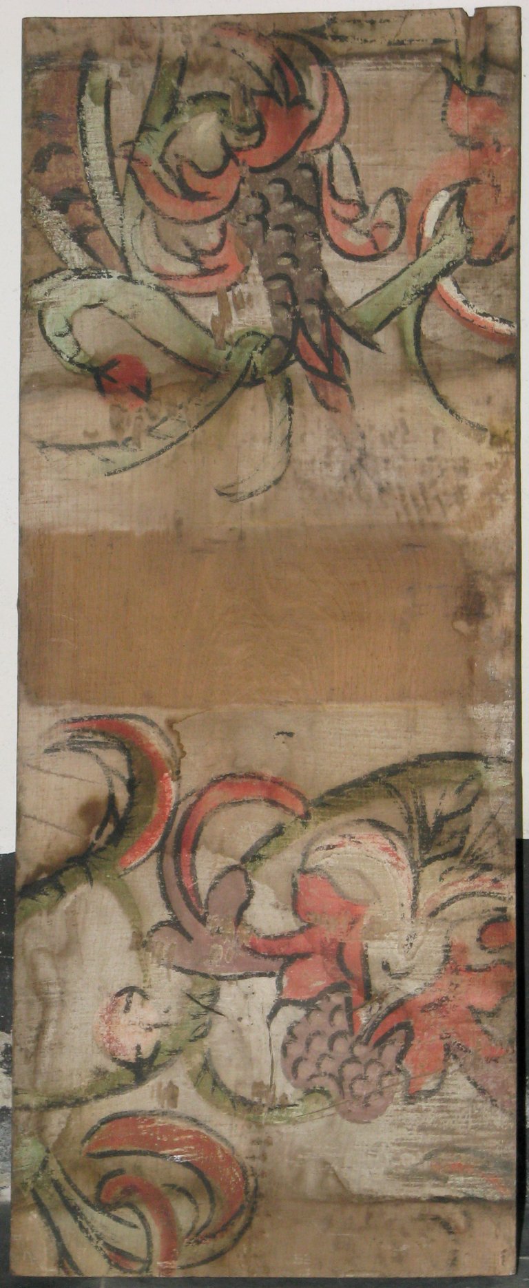 Martinikerk Groningen Beschilderde plank