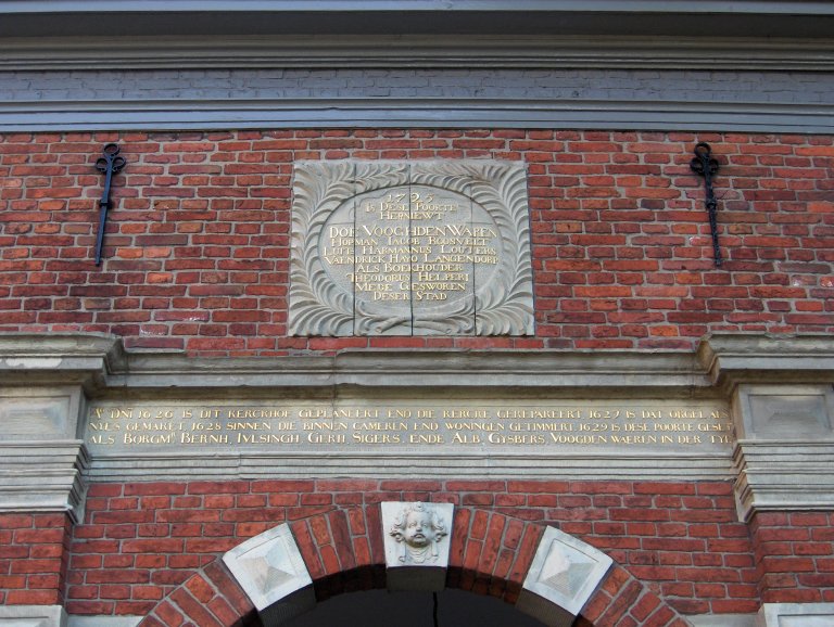 Pelstergasthuis Groningen Poort 1627 Is Dat Orgel Als Nyes Gemaket