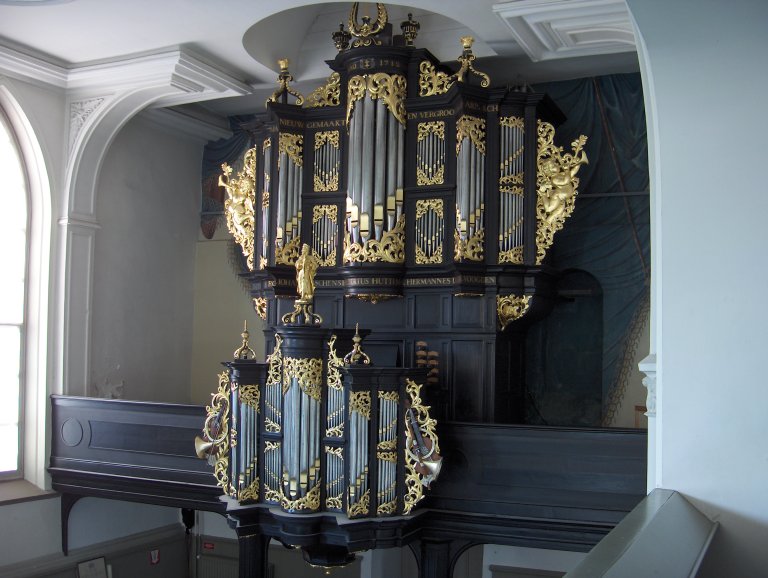 Pelstergasthuiskerk Groningen Schnitgerorgel 1693 Front