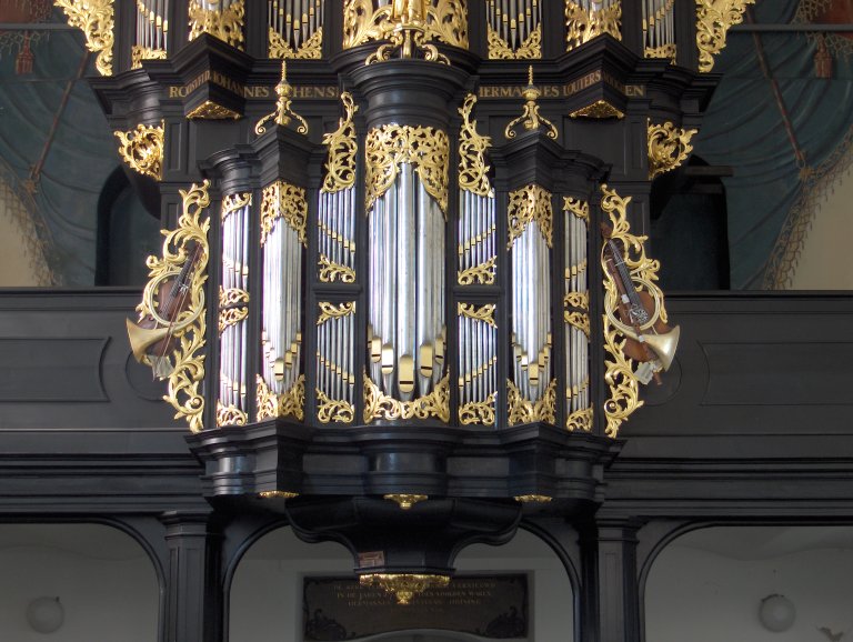 Pelstergasthuiskerk Groningen Rugpositief