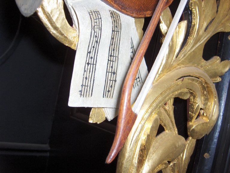 Pelstergasthuiskerk Groningen Vleugelstuk Rugpositief Links Detail