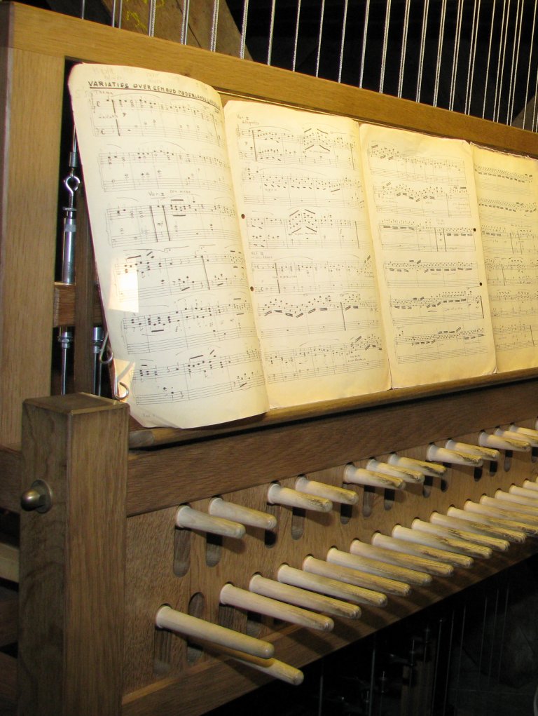 Klaviatuur Hemony beiaard 1661