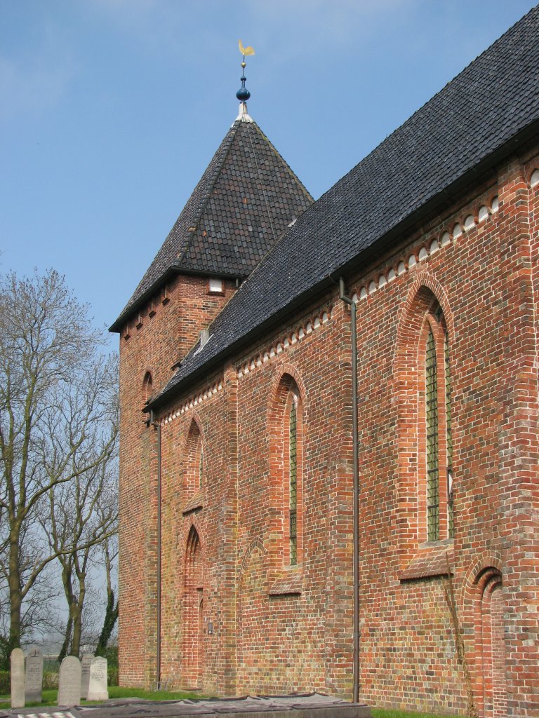 Eenbeukige romano-gotische kerk