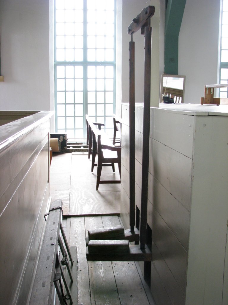 Balgtreden voor magazijnbalg 1909