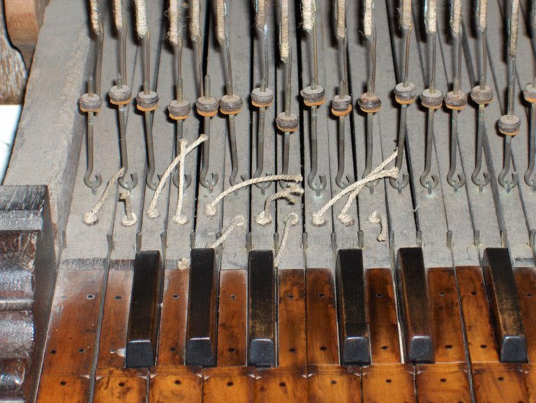 Dorpskerk Krewerd Orgel 1531 Aangehangen pedaal