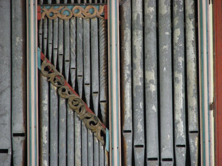 Dorpskerk Krewerd Orgelfront 1531 Detail