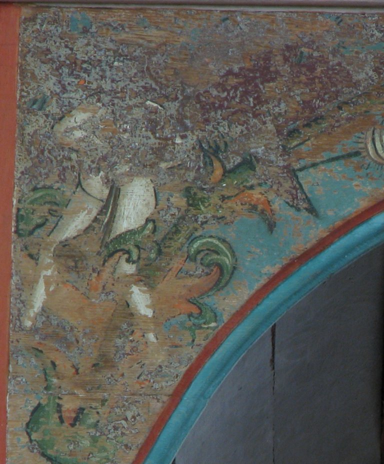 Dorpskerk Krewerd Engel rechts