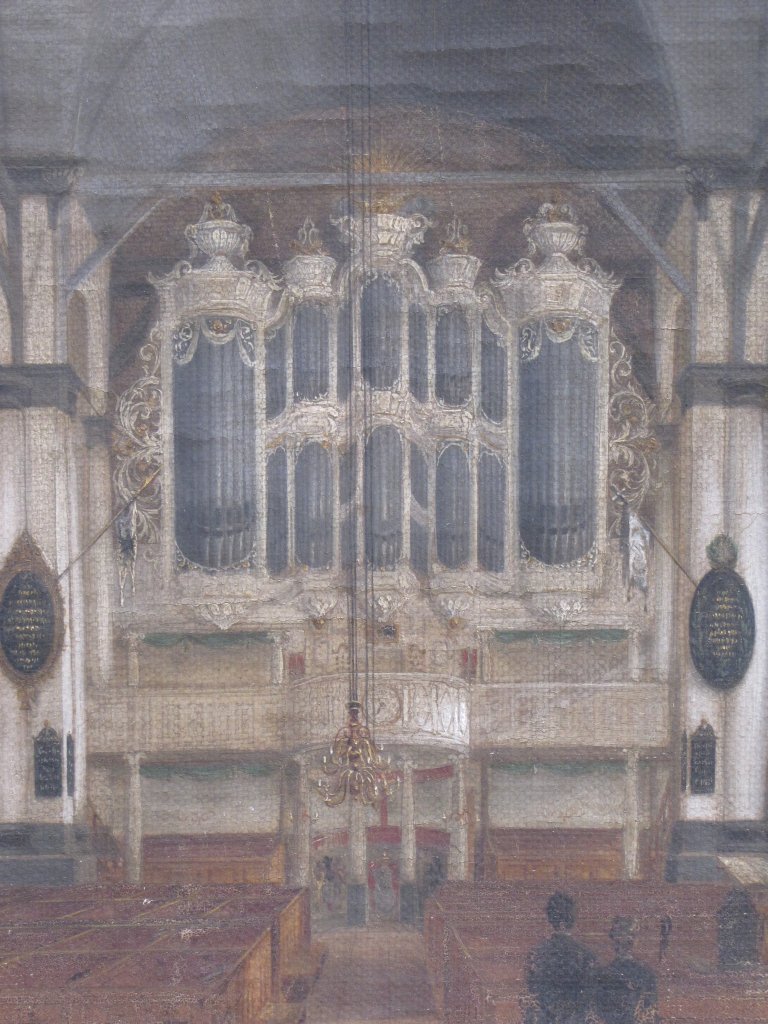 Schilderij orgel