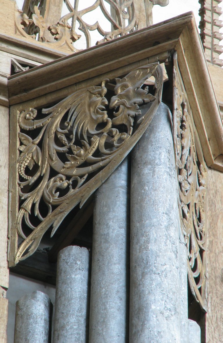 Hoofdwerk blinderingssnijwerk