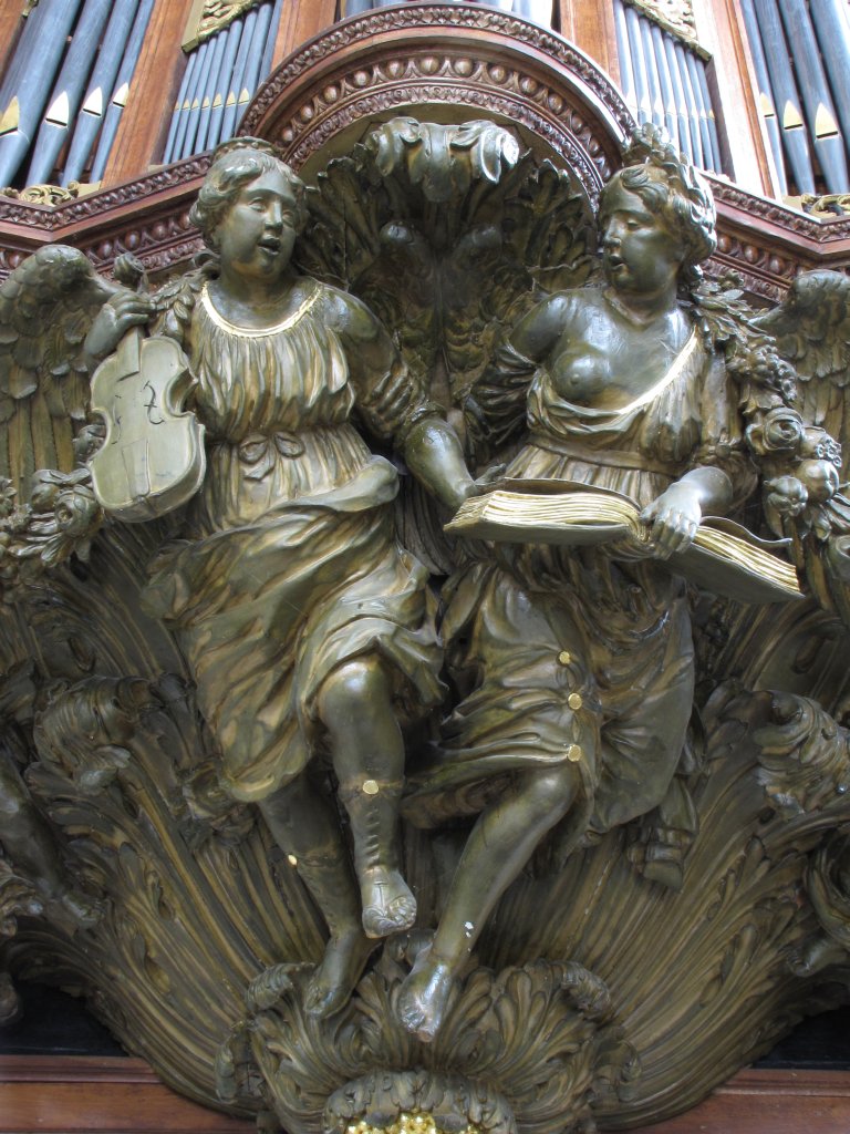 Lampet Rugpositief twee engelen