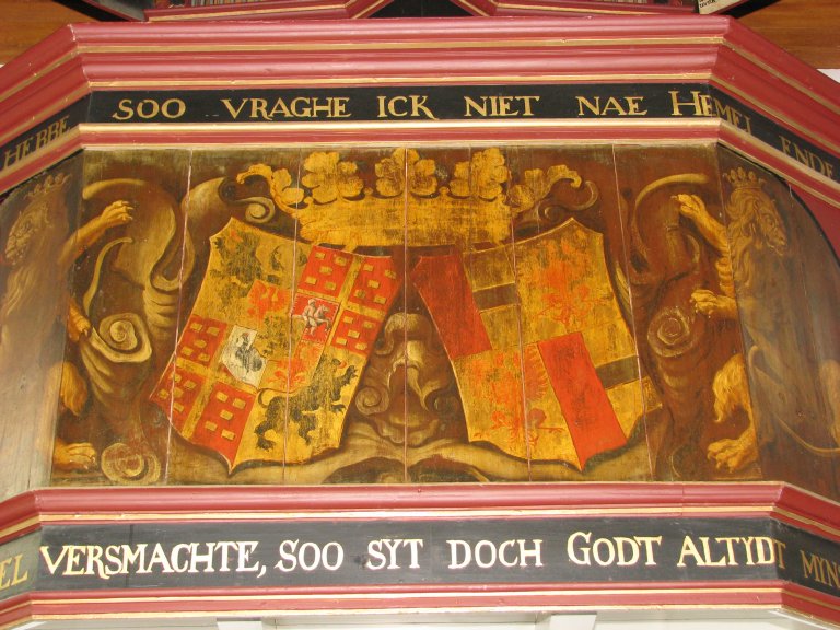 Midwolde Dorpskerk, Balustrade midden