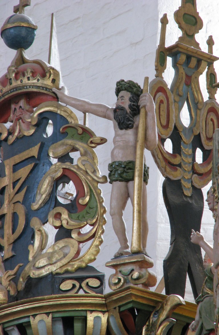 Westkant bekroning middentoren