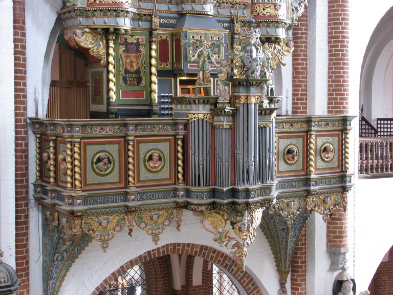 Rugpositief met Balustrade