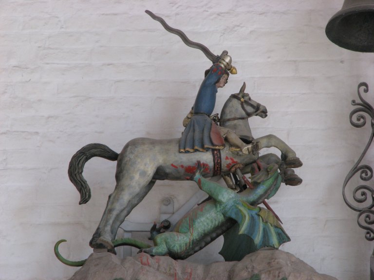 Uurwerk, Joris met de draak