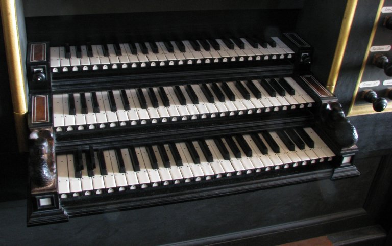 Klavieren, bas met gebroken en kort oktaaf