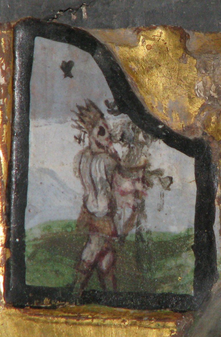 Altaar, linker orgelluik