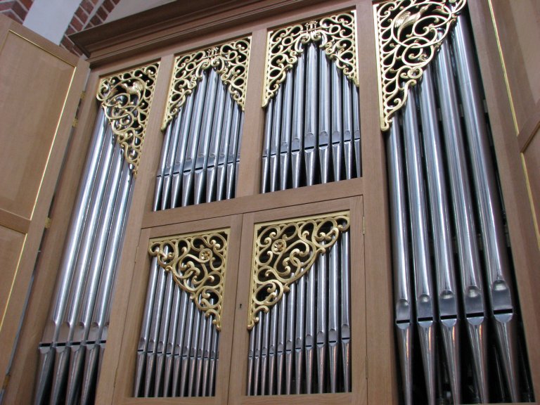 Marcussenorgel 2000, frontpijpen