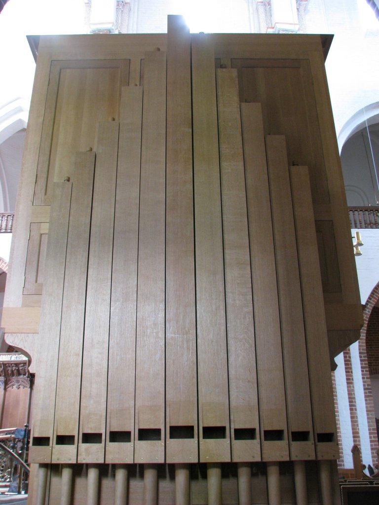 Marcussenorgel 2000, houten pijpen