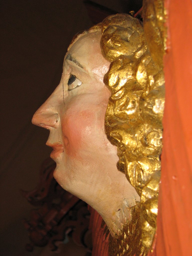 Engel boven het klavier