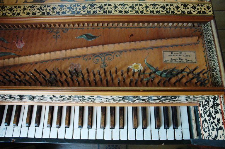 Clavecimbel Keith Hill 1976