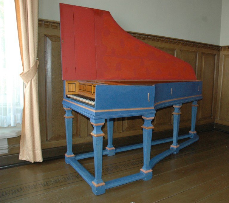 Clavecimbel Christian Zell 1741