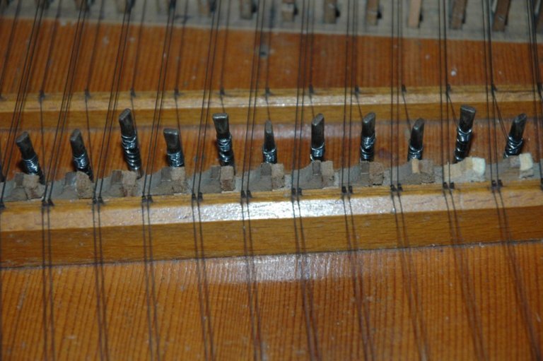 Clavecimbel Christian Zell 1741