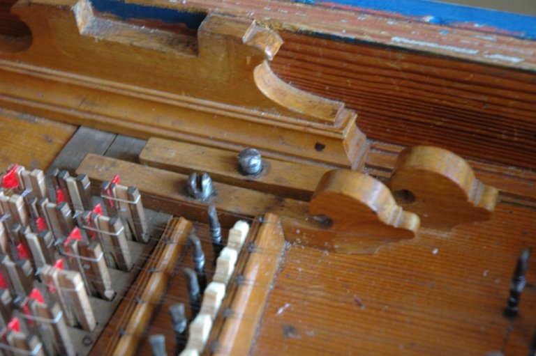 Clavecimbel Christian Zell 1741