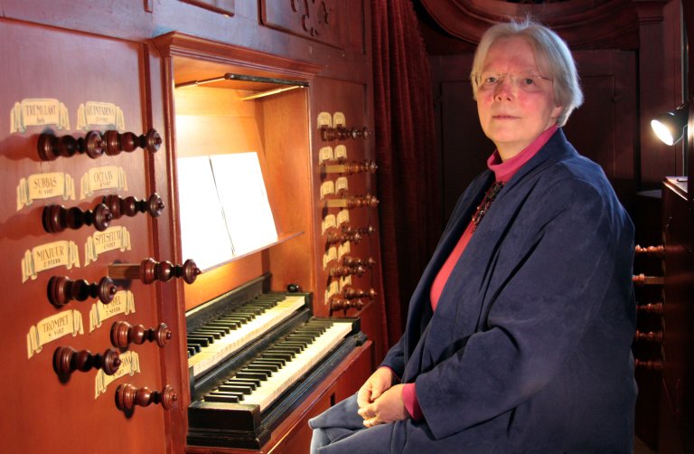 Elly Kooiman Orgel Weener, foto Hinrich Kuper